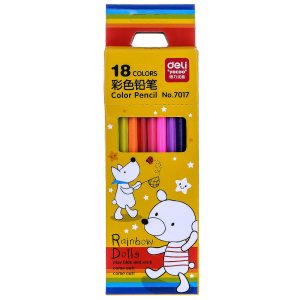 Bút chì 18 màu Deli 7017