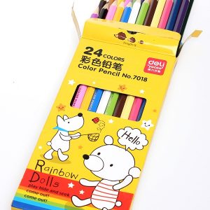 Bút chì 24 màu Deli 7018