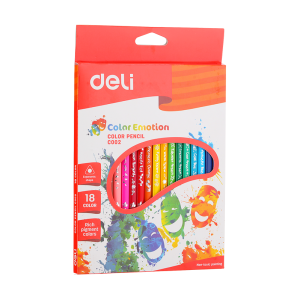Bút Chì 18 Màu Deli EC00210