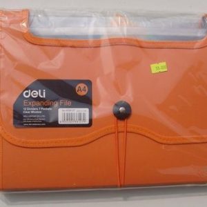 Cặp xốp 7 ngăn nhựa trong Deli 38127